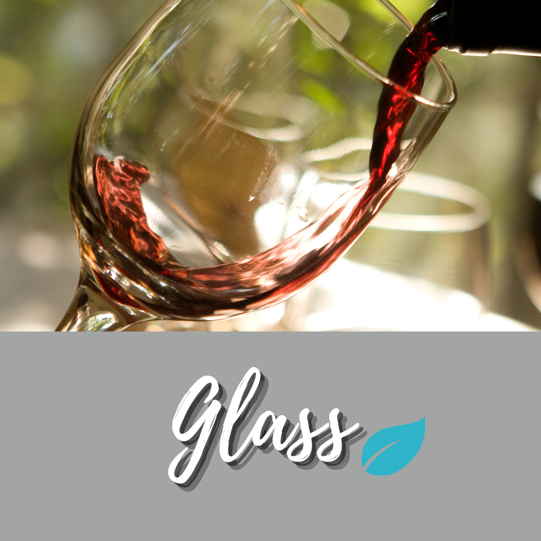 Glass drinkware collection