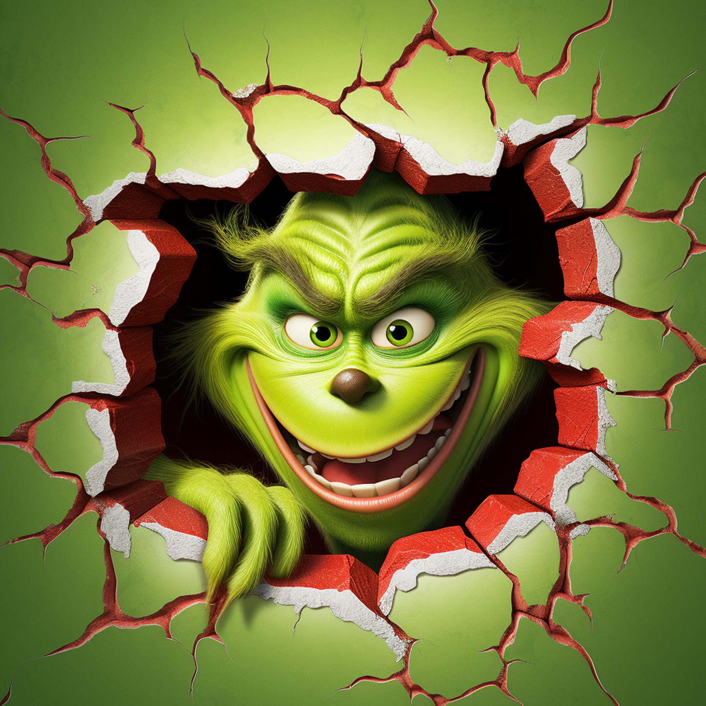 Smash 3D Design Ornament