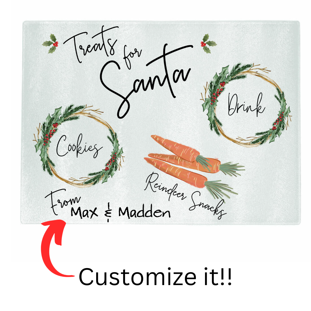 Santa's Treat Plate