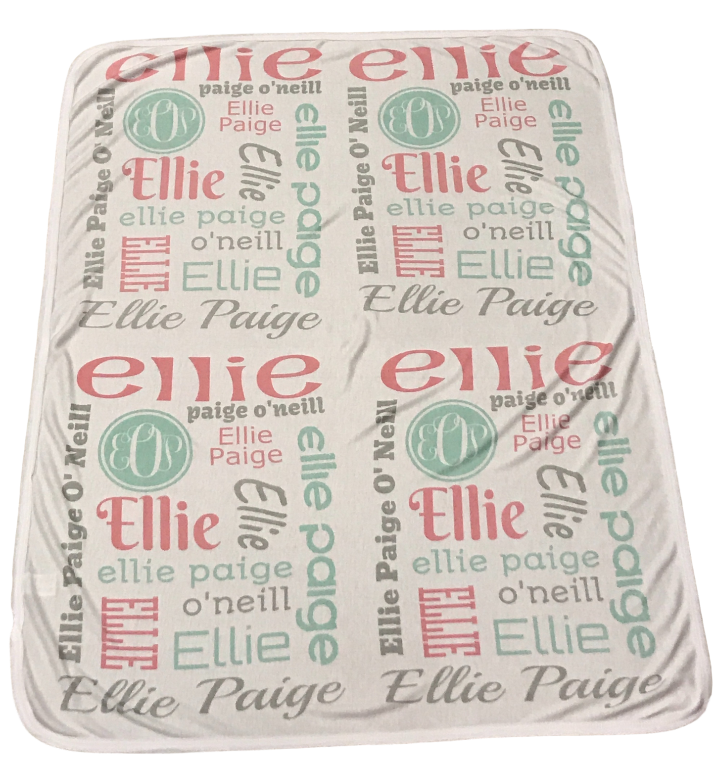 Baby Name Blanket - Girl