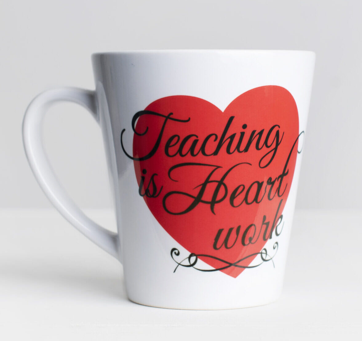 Teaching is Heart Work Mug