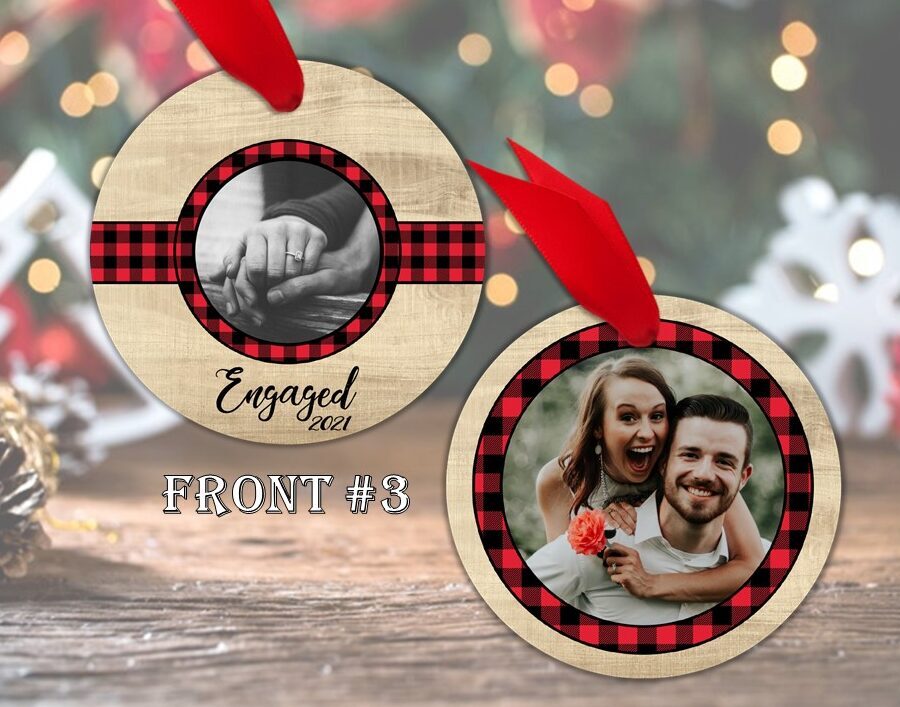 Wood & Plaid Photo