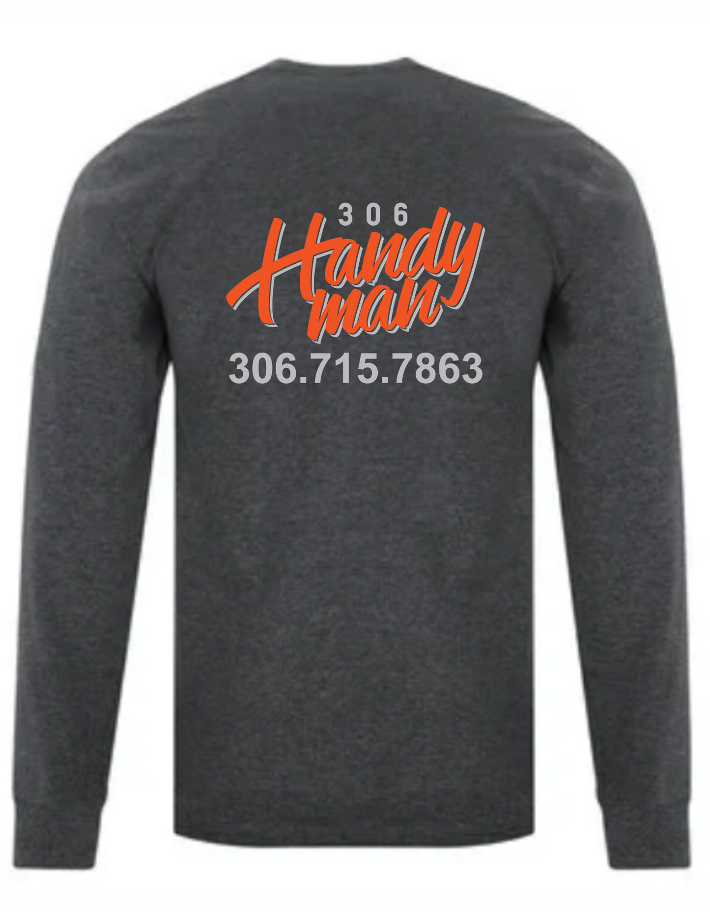 306Handyman Unisex Long Sleeved - Two Logo Design
