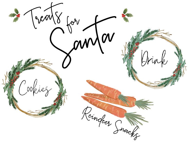 Christmas Eve Treat Tray for Santa