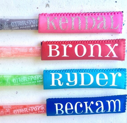 Custom Freezie Holders