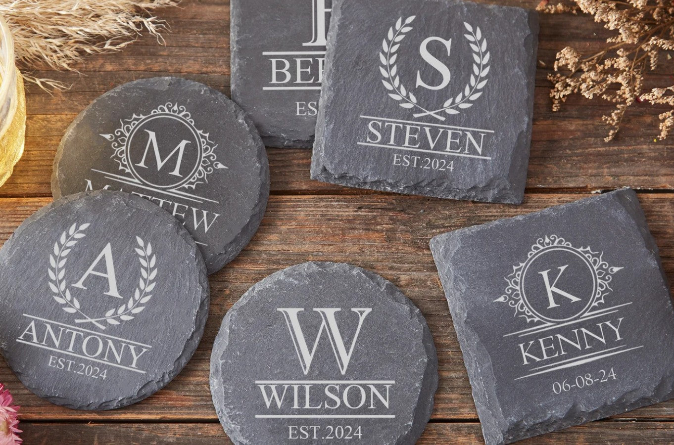 Slate Coaster