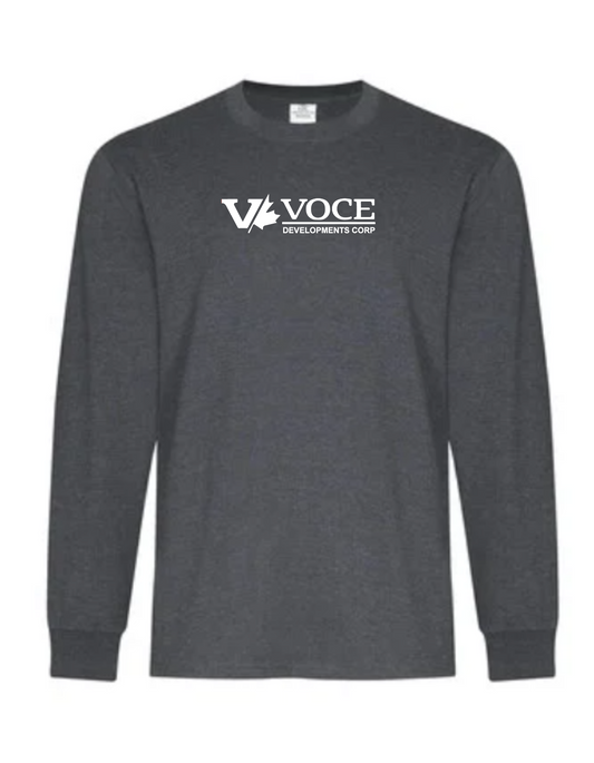 Voce Unisex Long Sleeved - Two Logo Design