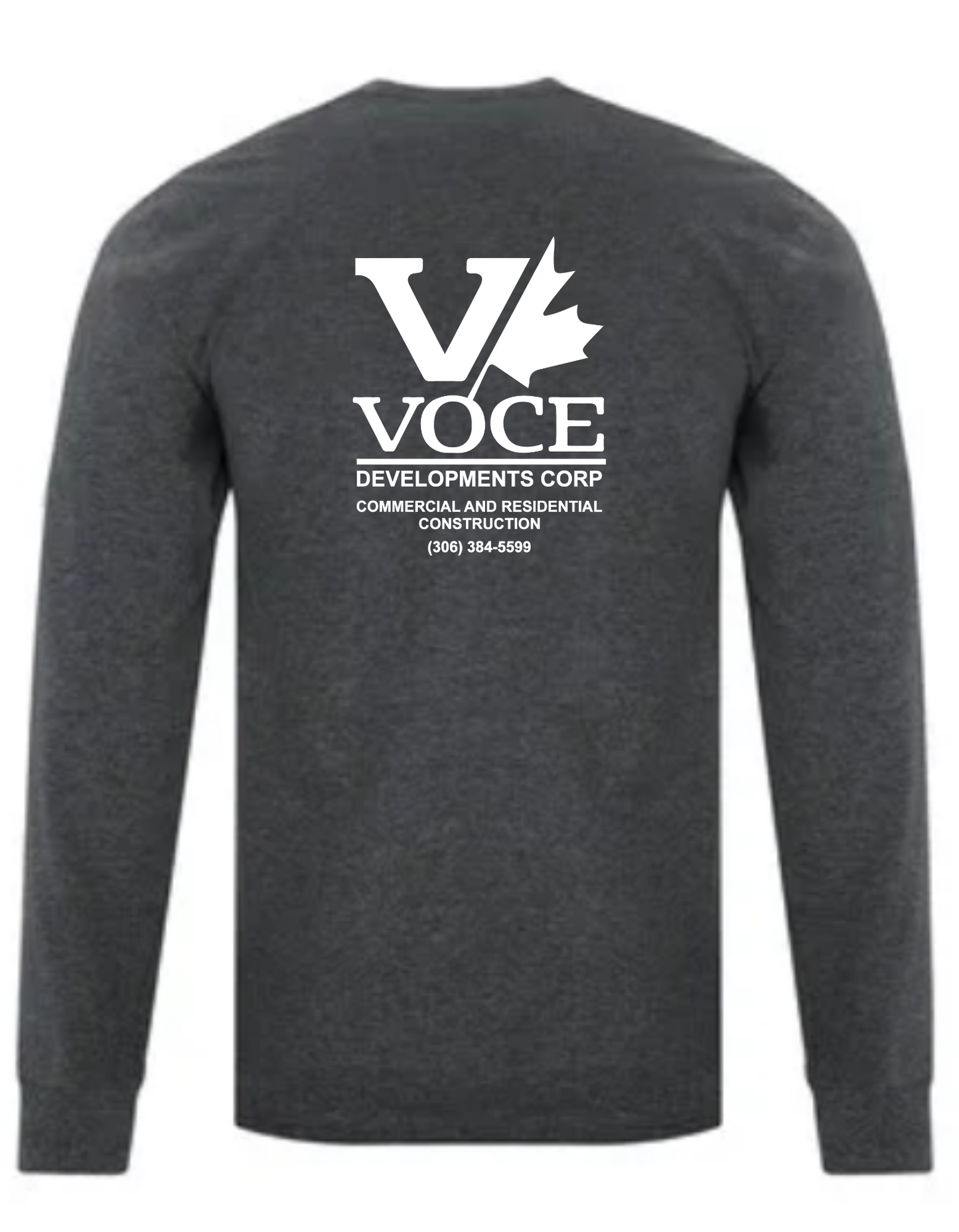 Voce Unisex Long Sleeved - Two Logo Design
