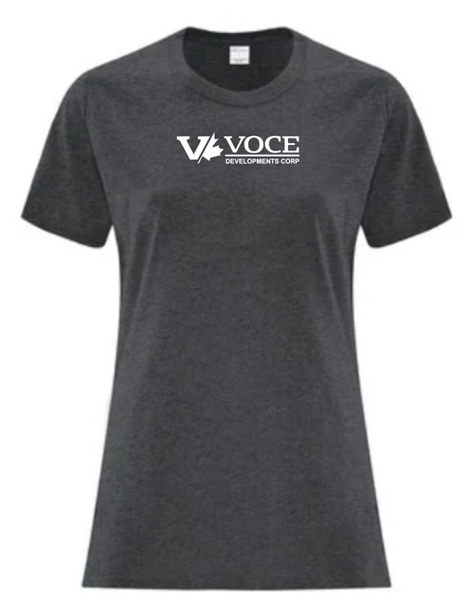 Voce Ladies Short Sleeved - Two Logo Design