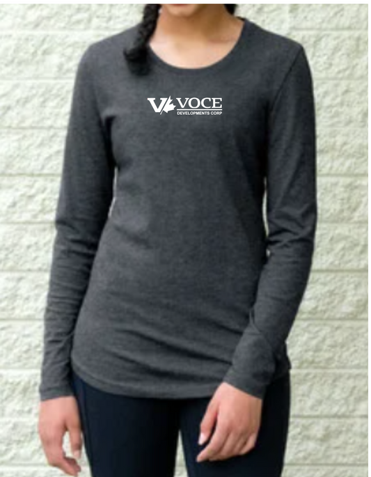 Voce Ladies Long Sleeved - Two Logo Design