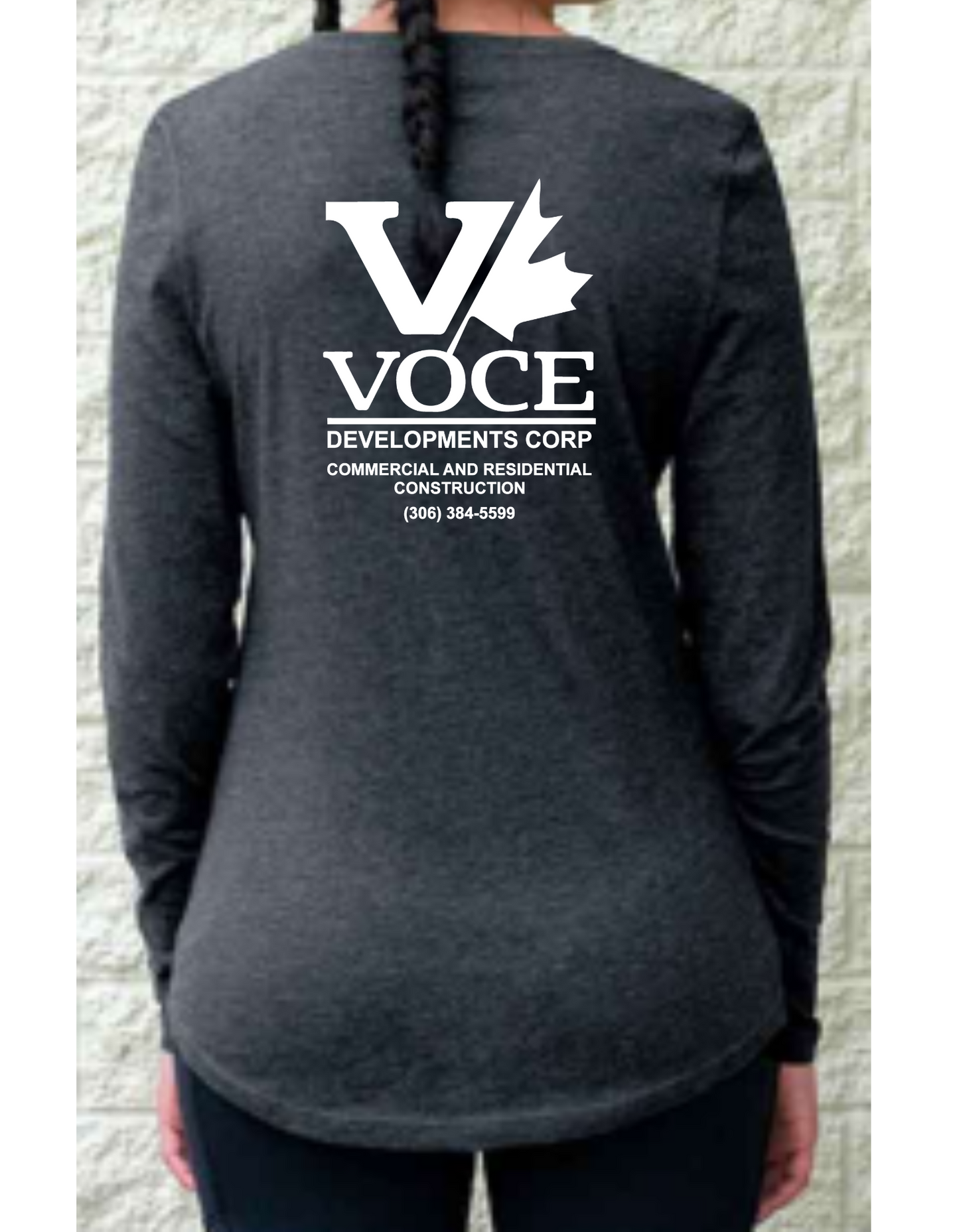 Voce Ladies Long Sleeved - Two Logo Design