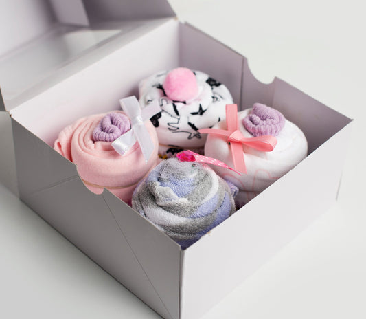 Onesie Cupcake Gift Box