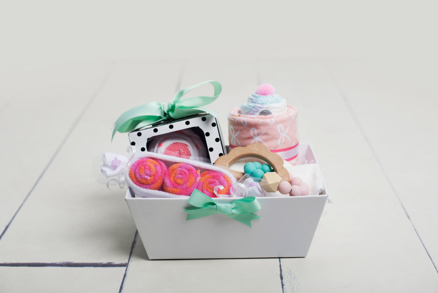 Welcome Baby Gift Basket