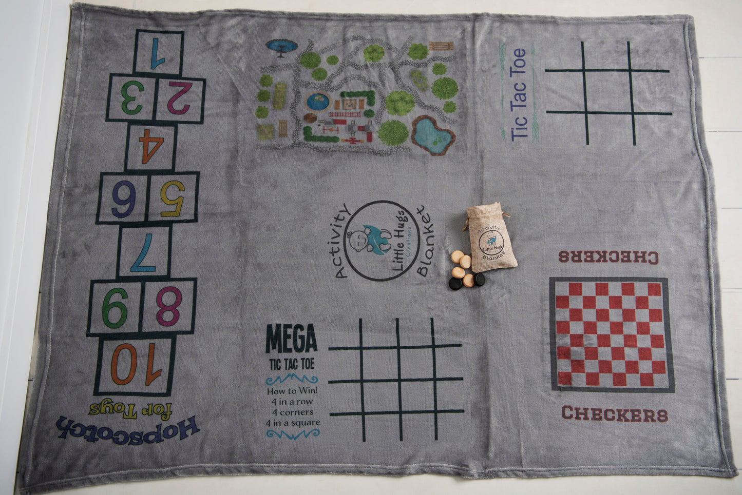 5-in-1 Game Blanket