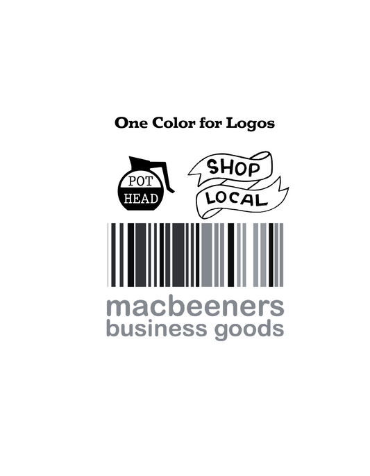 macbeeners All White Logos