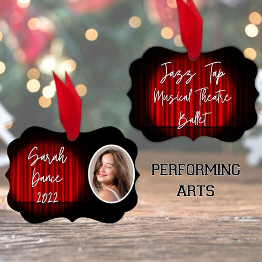 Performing Arts Photo Ornament