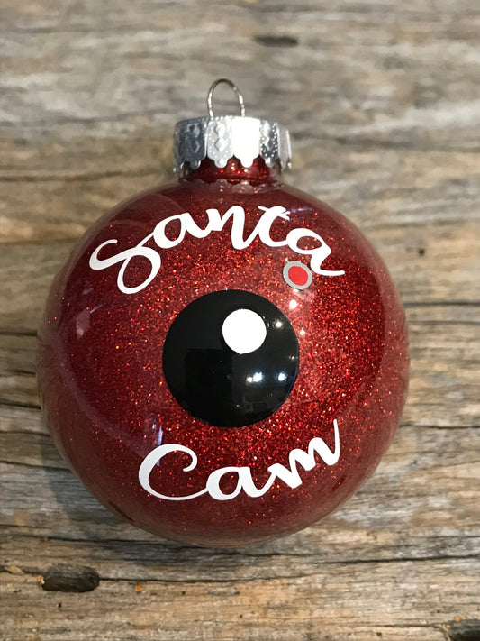 Santa Cam Ornament